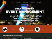 Tablet Screenshot of irina-halemeier.de